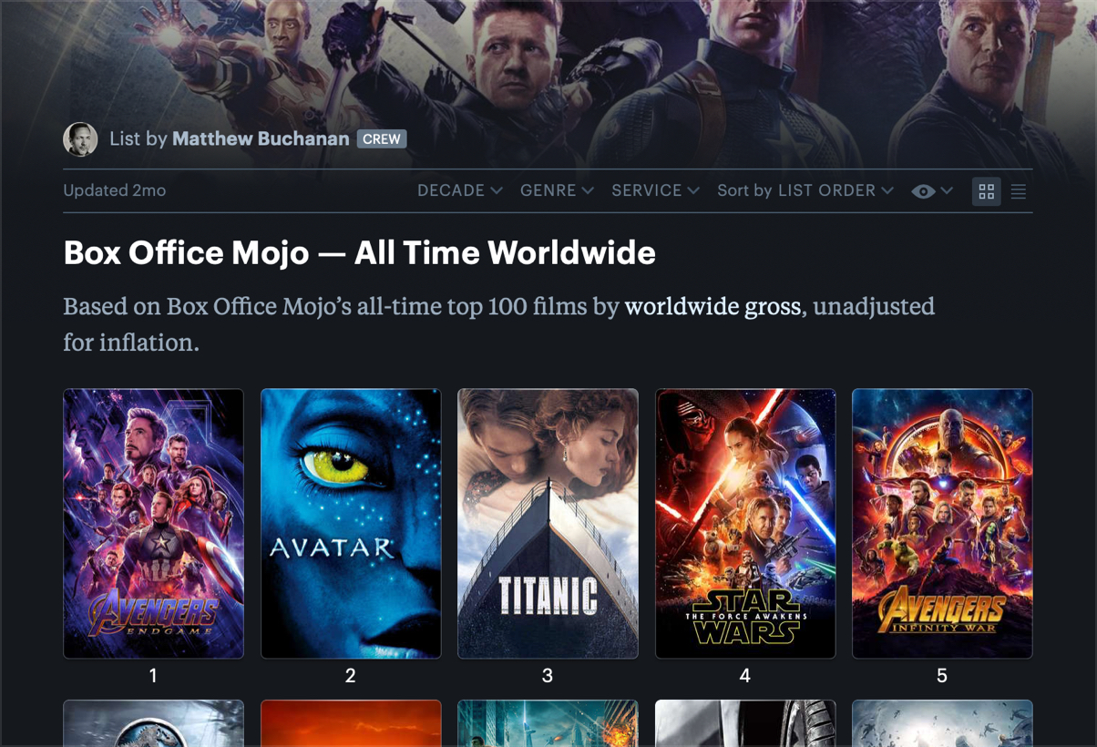 to Letterboxd • Letterboxd